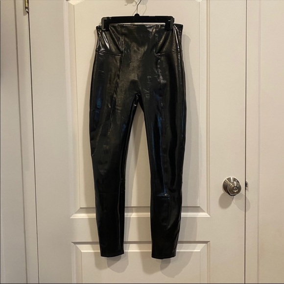 Spanx Faux Patent Leather Leggings - Picture 5 of 6